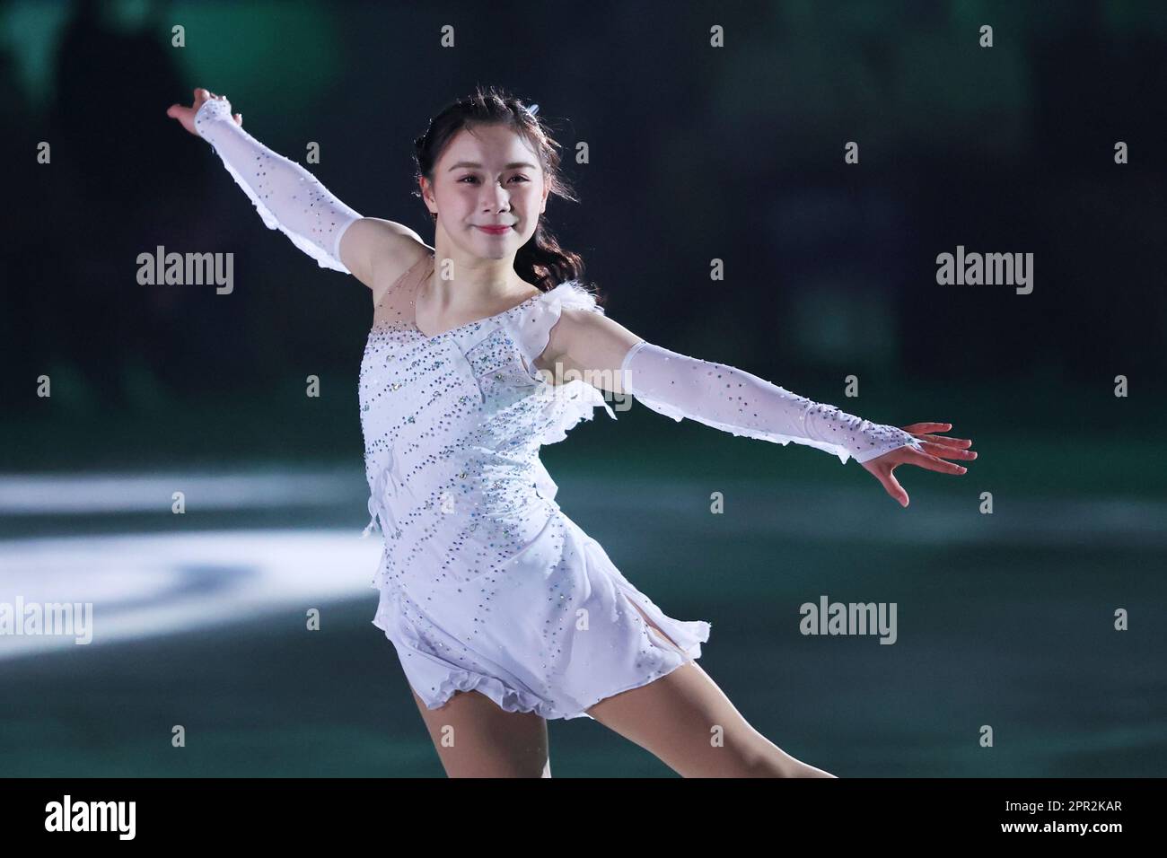 Kinoshita Academy Kyoto Ice arena, Kyoto, Japan. 22nd Apr, 2023. Haruna