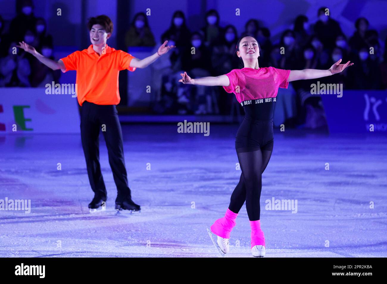 Kinoshita Academy Kyoto Ice arena, Kyoto, Japan. 22nd Apr, 2023. Nao