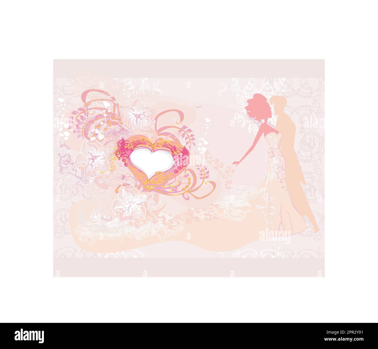 wedding dancing couple background Stock Vector Image & Art - Alamy