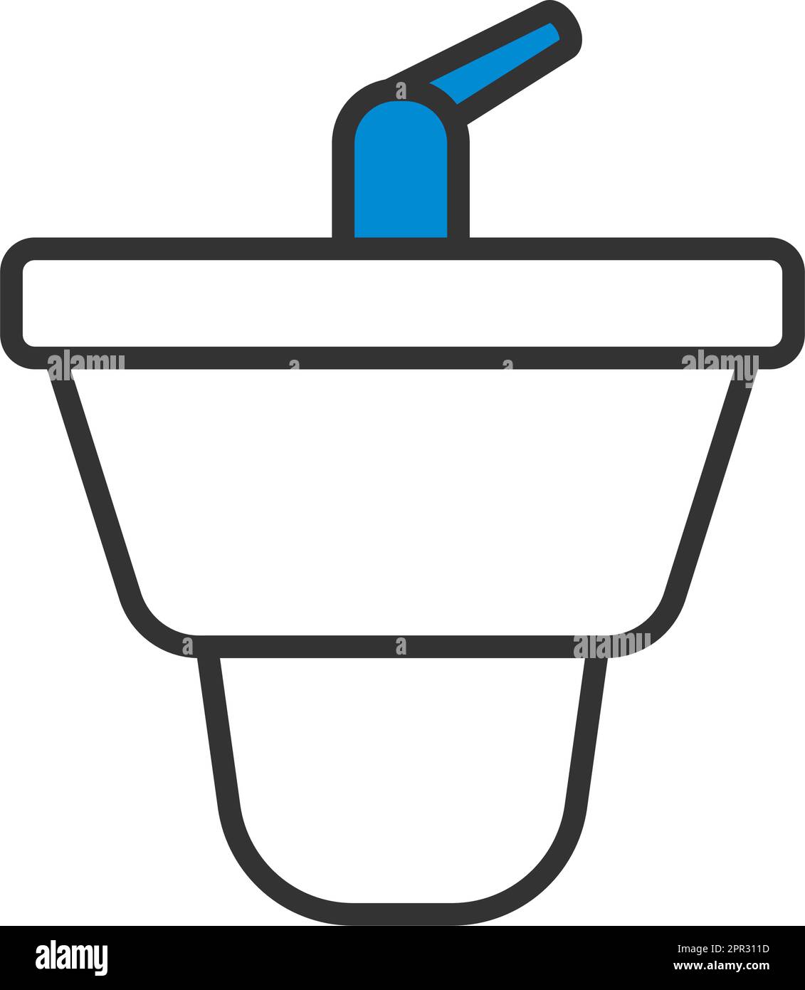 Bidet Icon Stock Vector