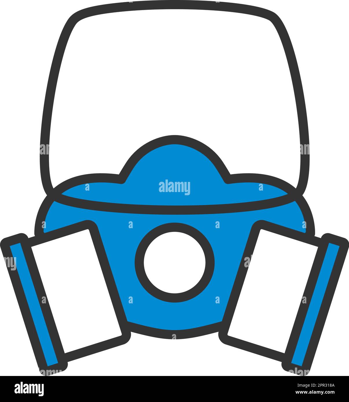 Icon Of Chemistry Gas Mask Stock Vector Image & Art Alamy