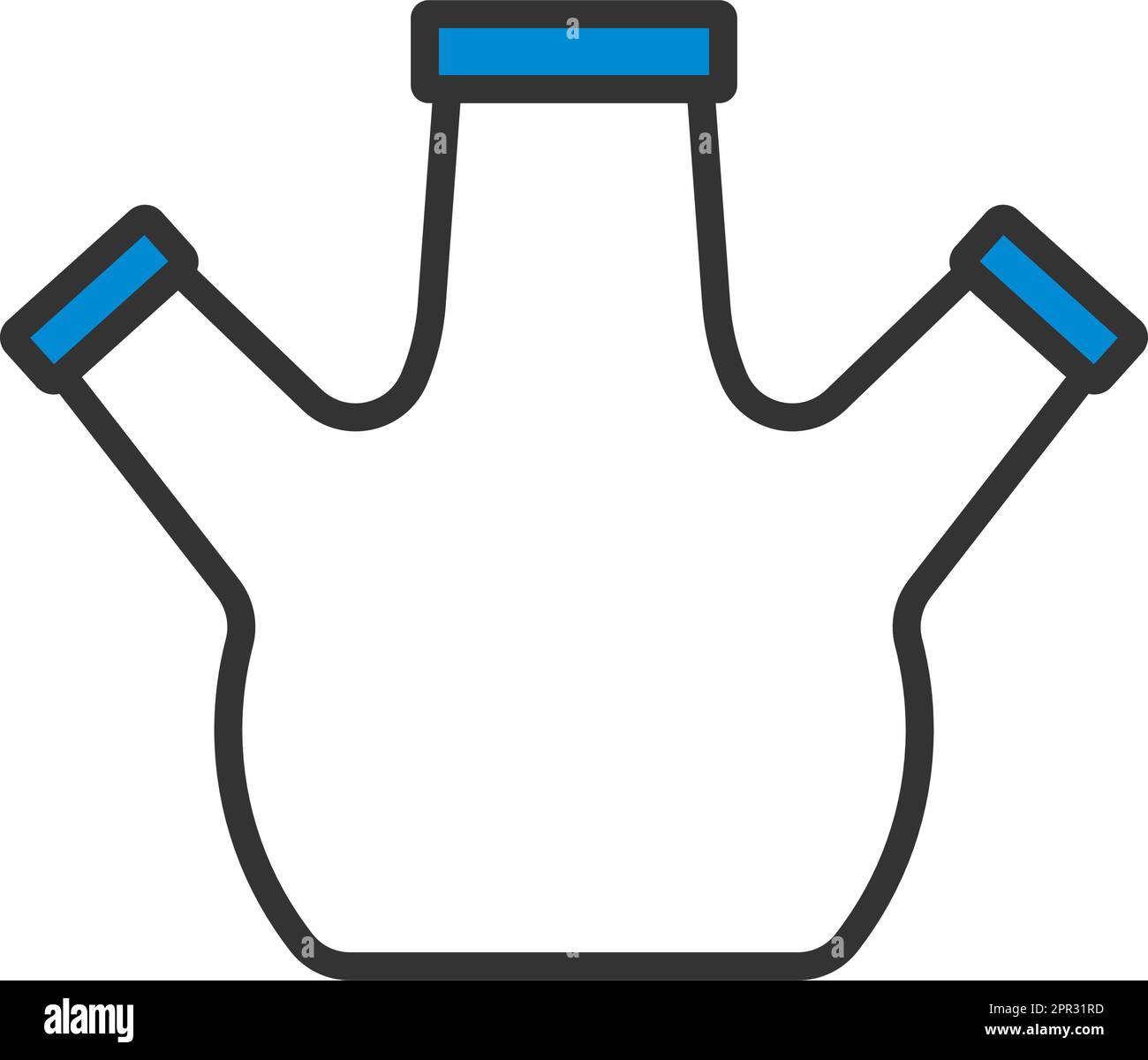 Icon Of Chemistry Round Bottom Flask Stock Vector Image & Art - Alamy