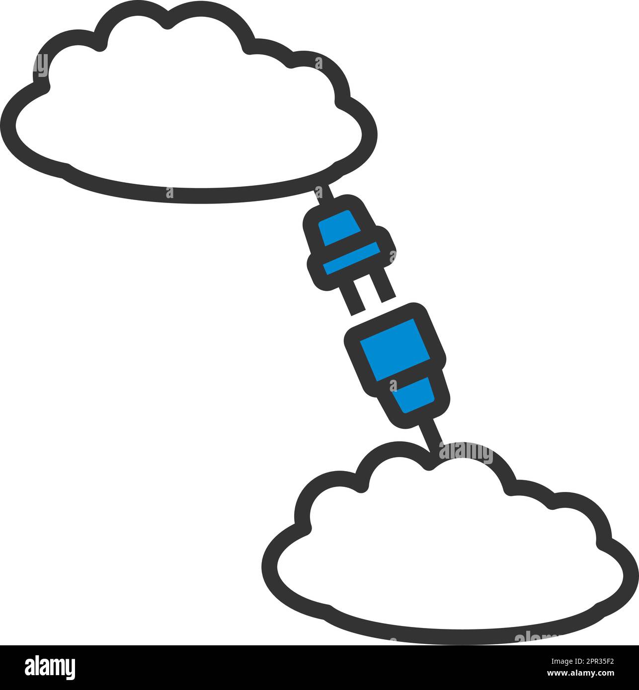 Cloud Connection Icon Stock Vector Image & Art - Alamy