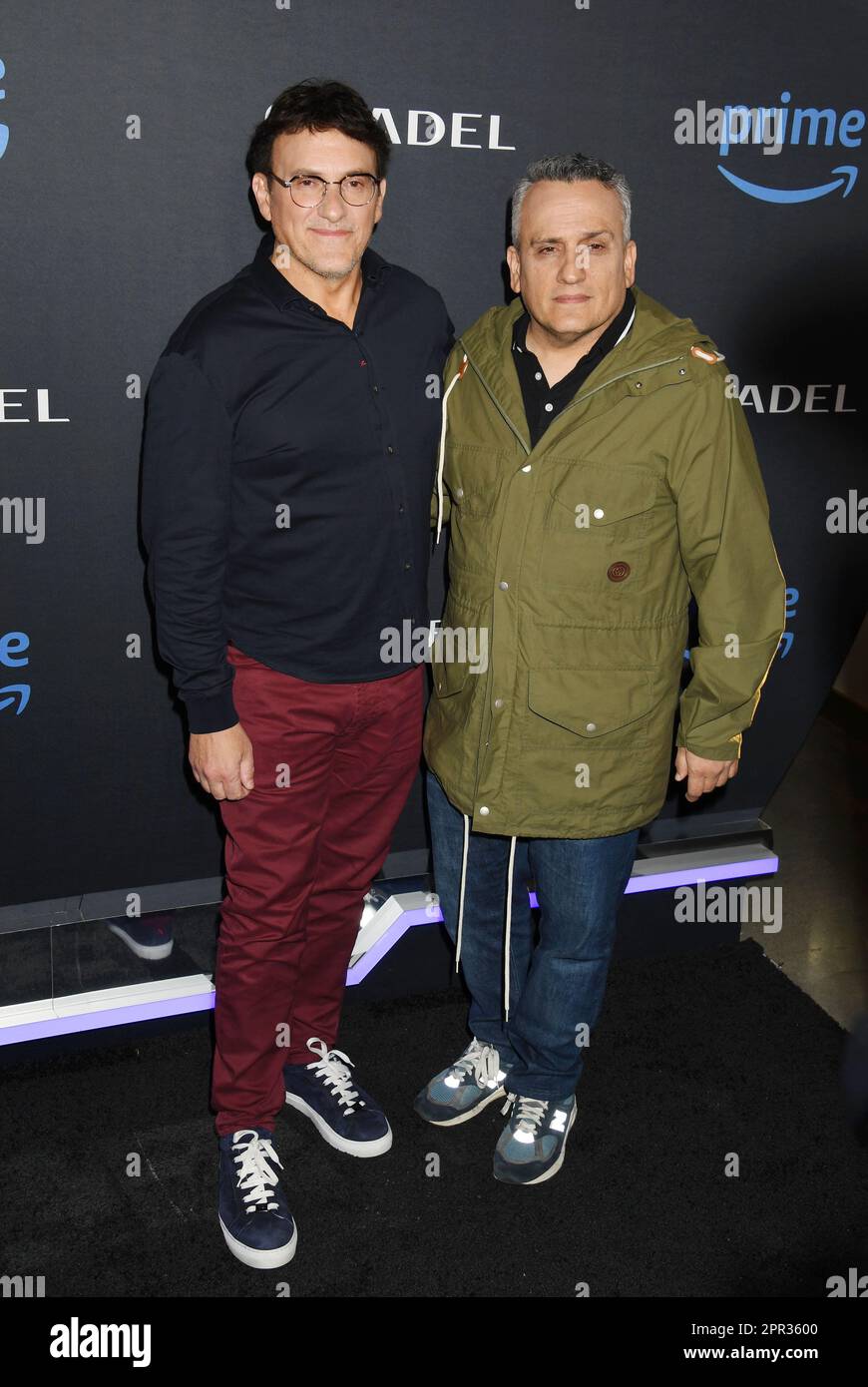 CULVER CITY, CALIFORNIA - APRIL 25: (L-R) Anthony Russo and Joe Russo ...