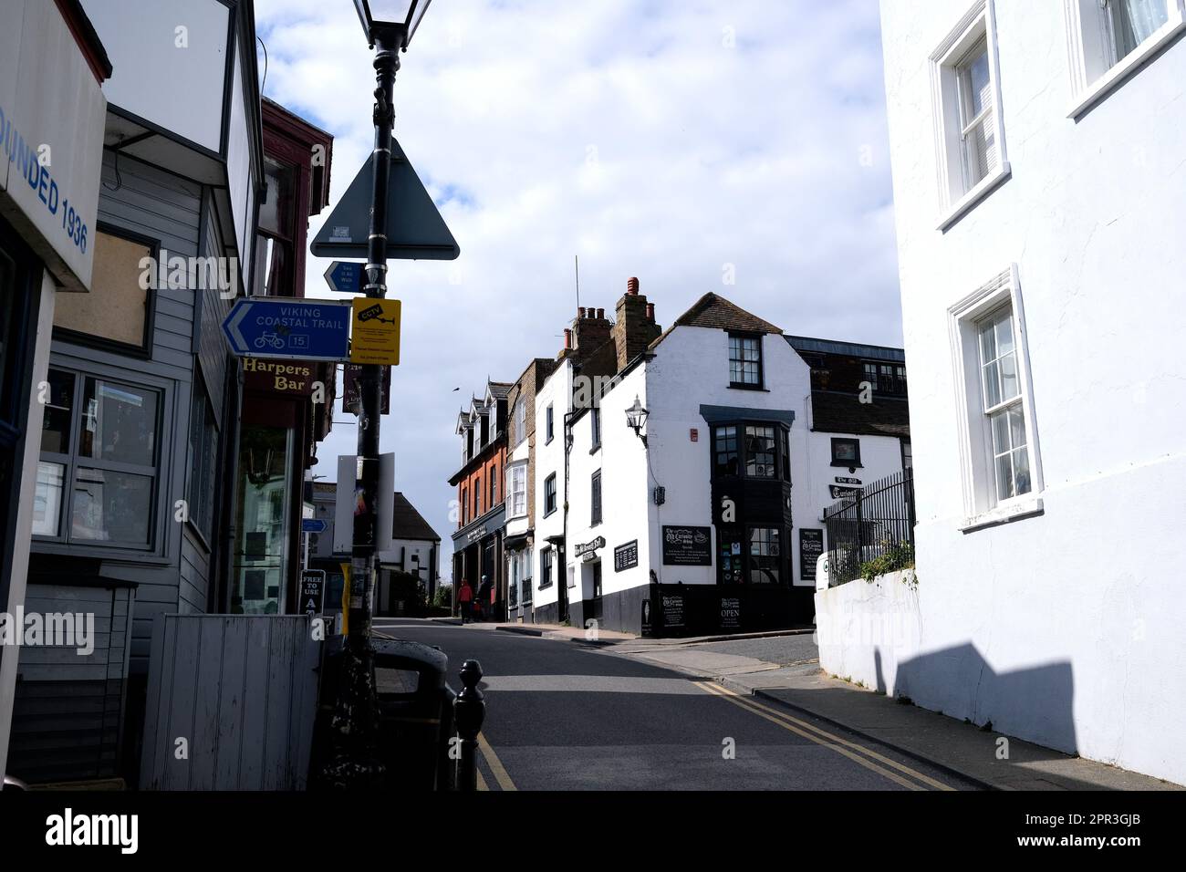broadstairs seaside town,isle of thanet,east kent,uk april 2023 Stock Photo