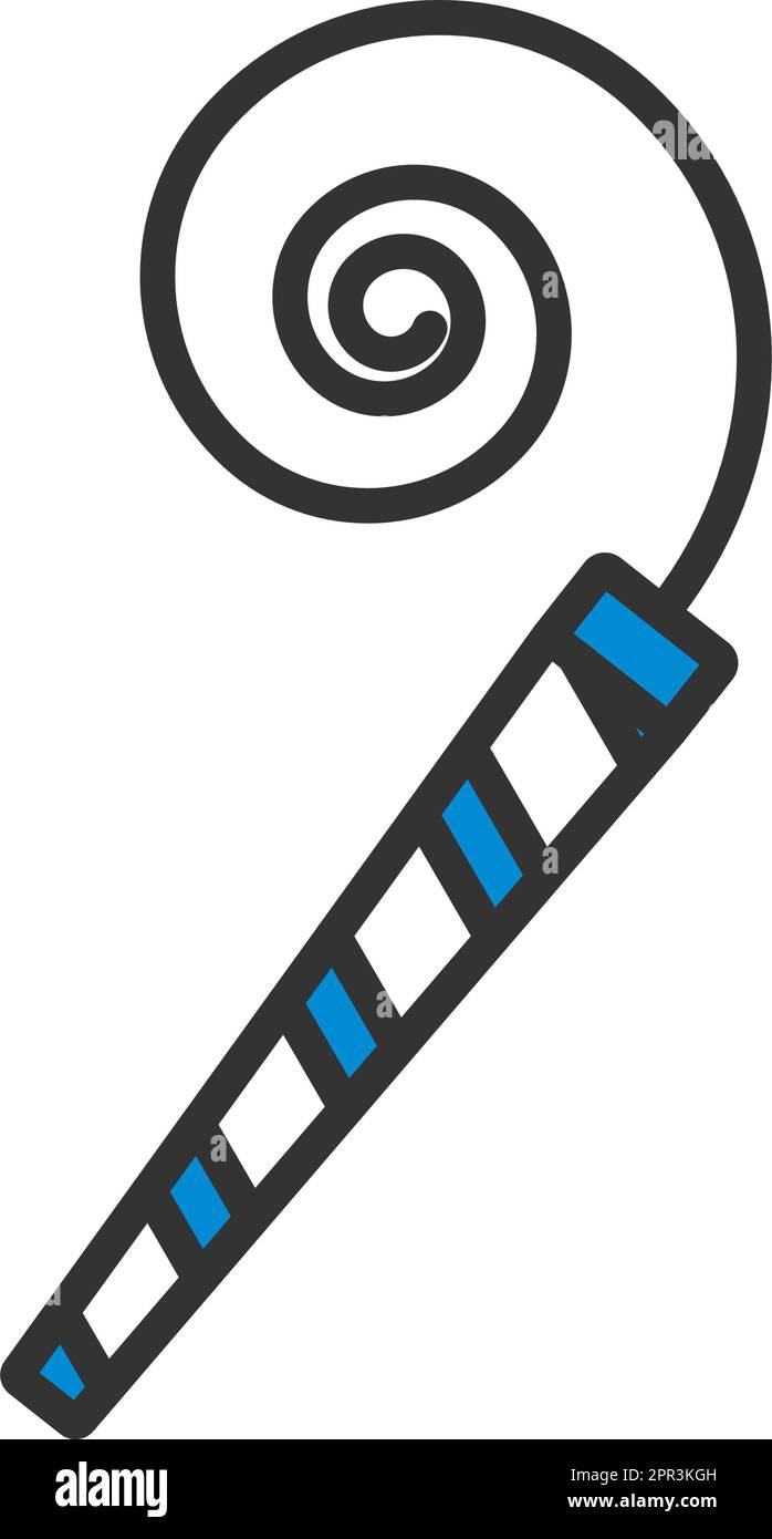 Party Whistle Icon Stock Vector