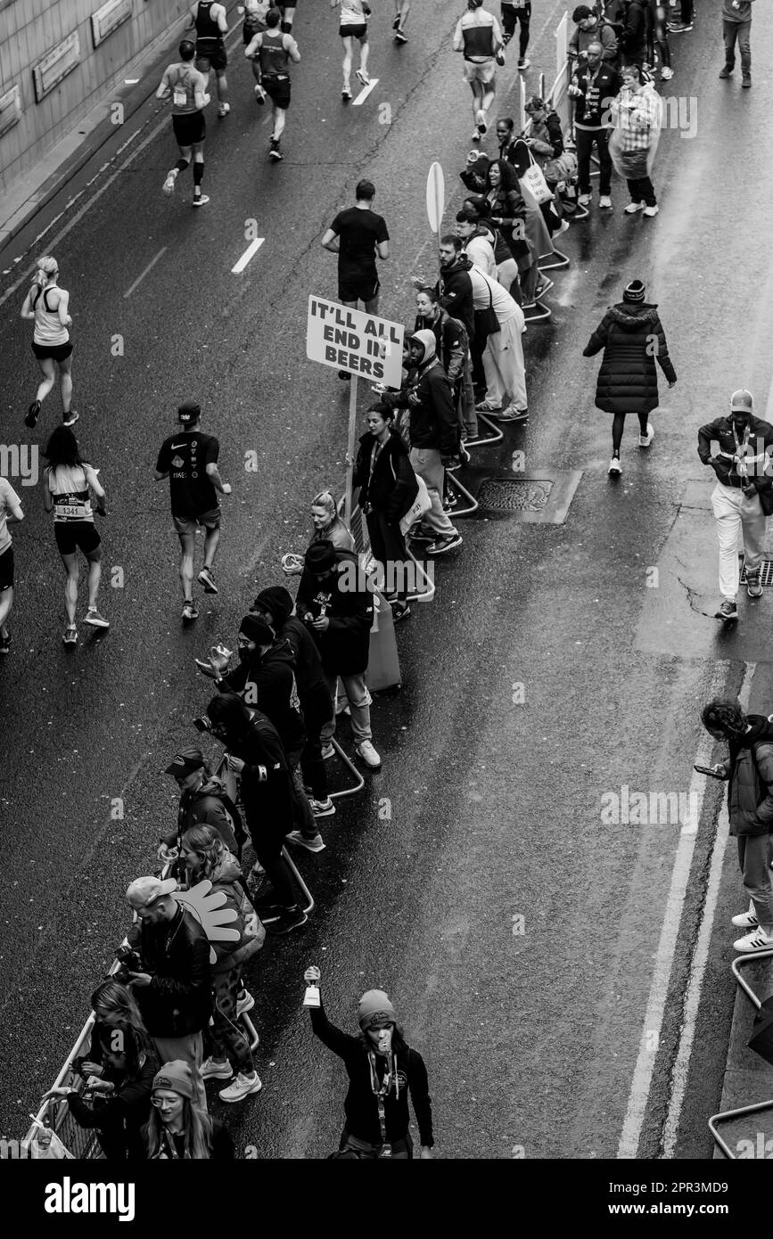 London Marathon 2023 Stock Photo - Alamy