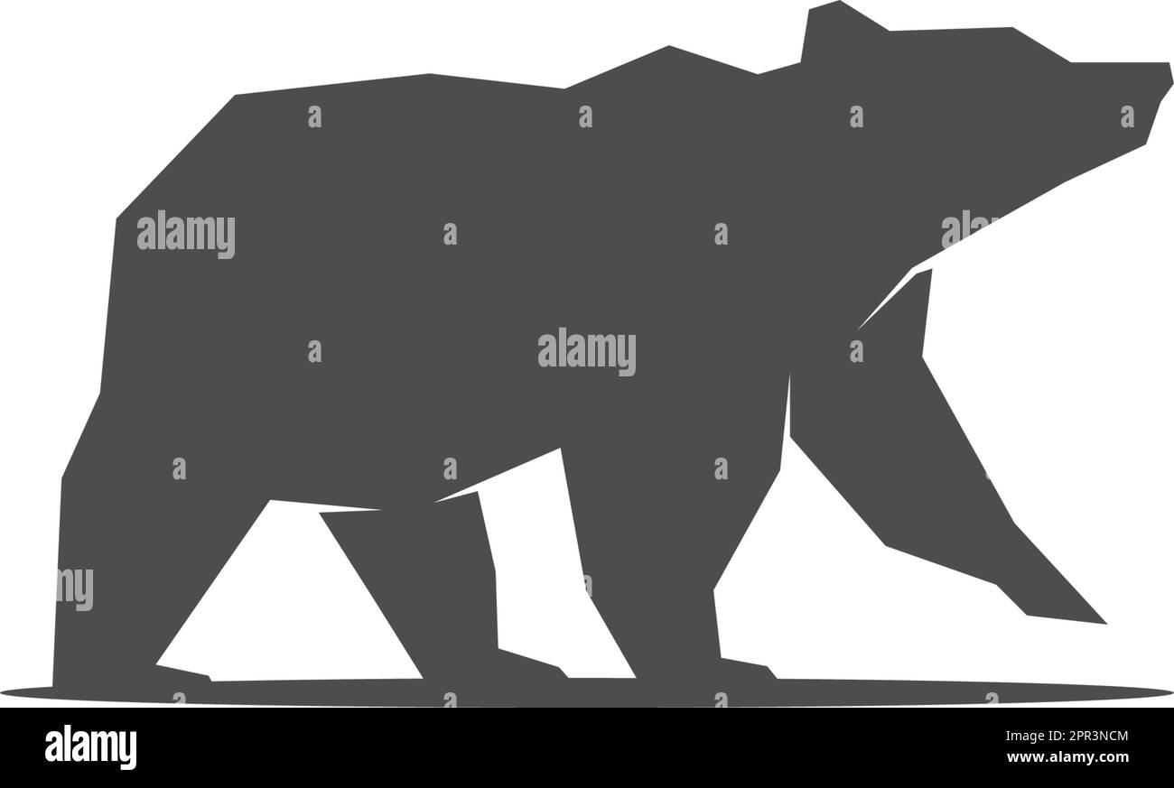 Bear icon logo design illustration Stock Vector Image & Art - Alamy
