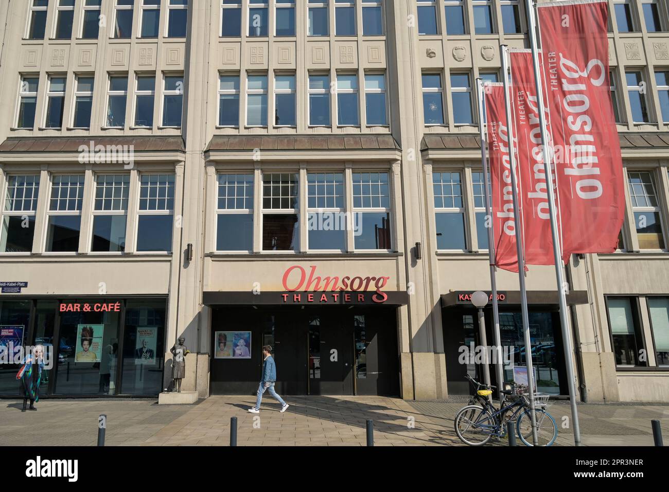 Ohnsorg Theater, Heidi Kabel Platz, Hamburg, Deutschland Stock Photo