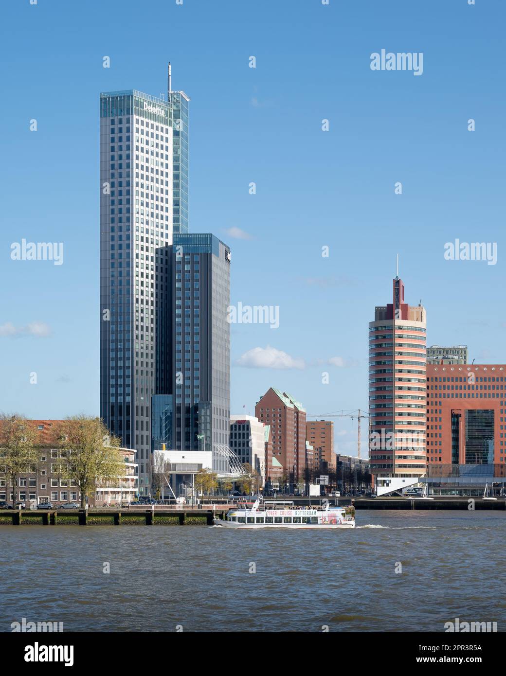Rotterdam, Netherlands Bridgewatcher's House and quayside development