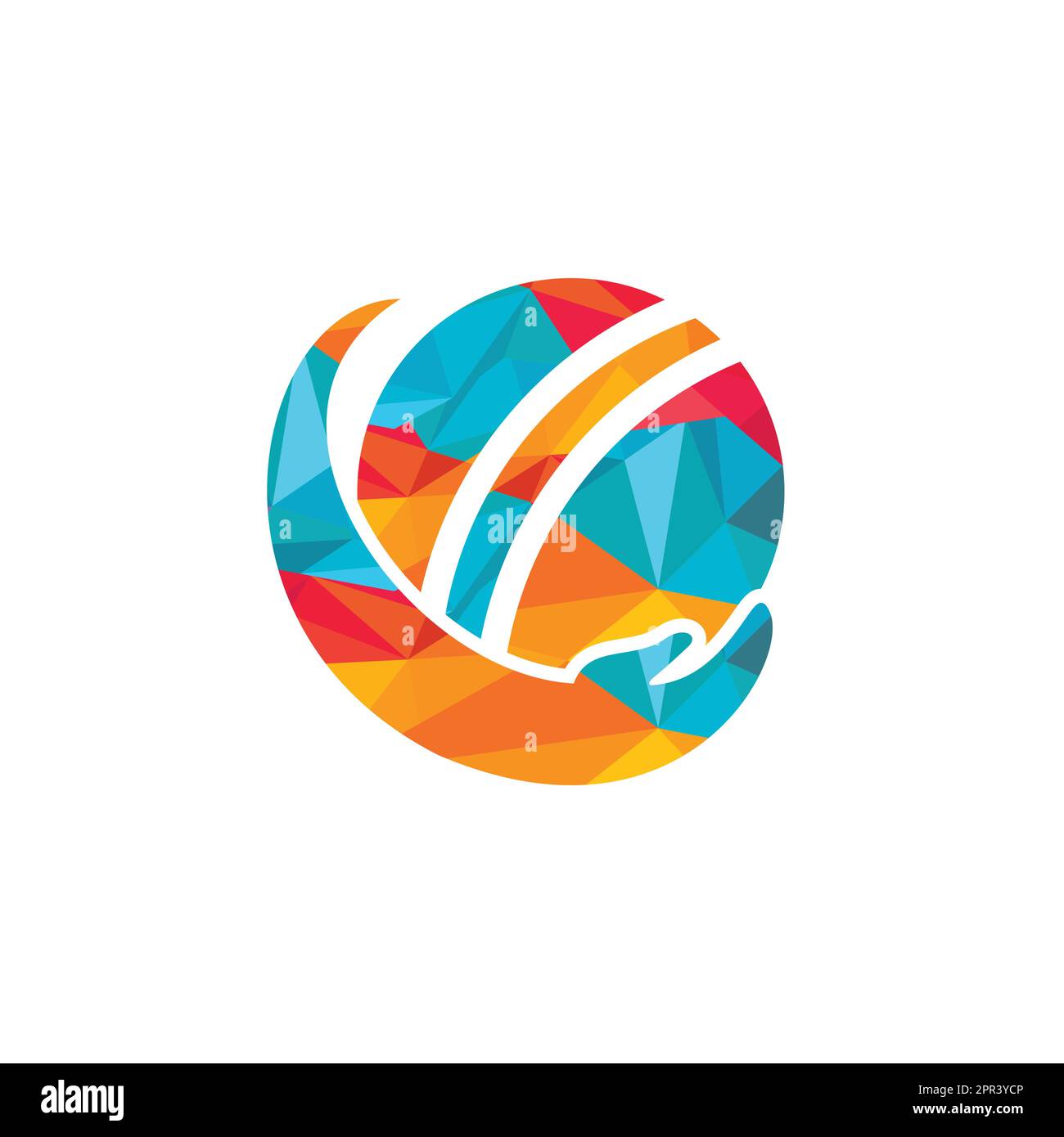 Cricket care vector logo design. Cricket insurance logo design concept