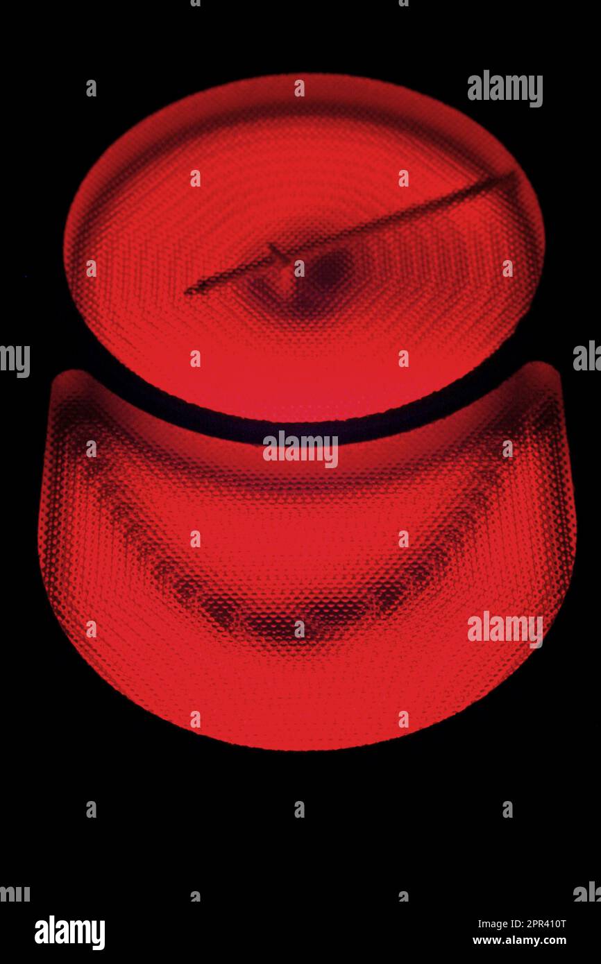 hot ceramic glass cooktop Stock Photo Alamy
