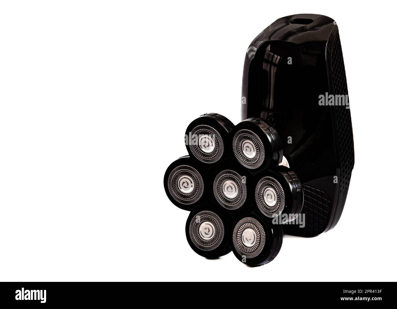 7 tool bit electric shaver for beard and head Stock Photo Alamy