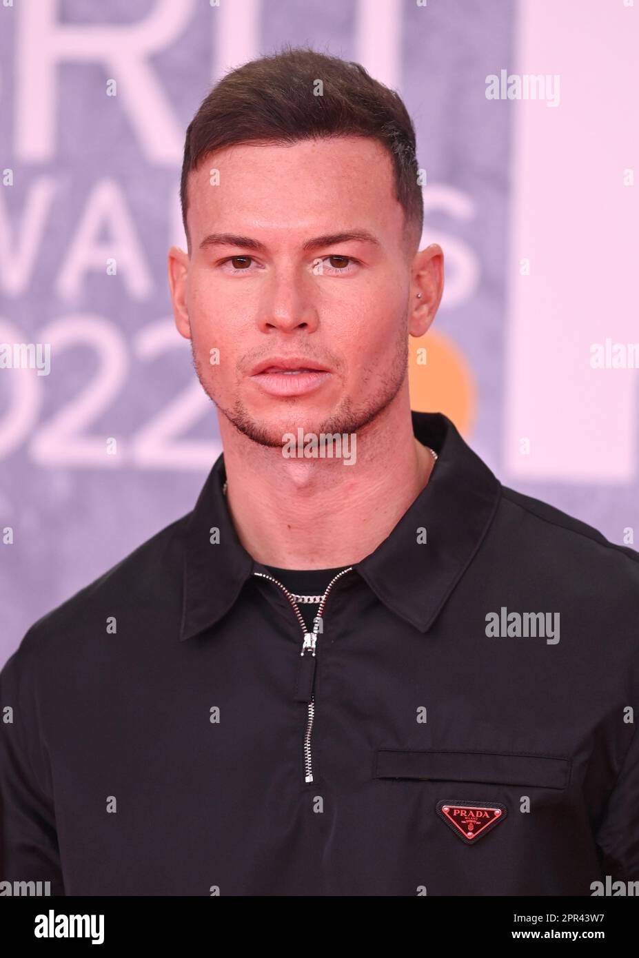 Photo Must Be Credited ©Alpha Press 079965 08/02/2022 Joel Corry at The BRIT Awards 2022 at The O2 Arena in London Stock Photo