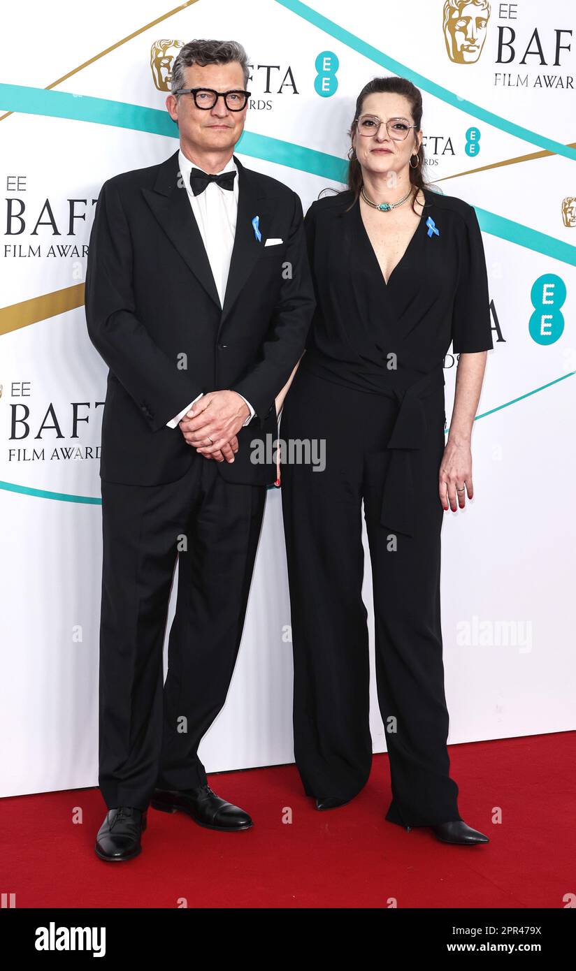 Photo Must Be Credited ©Alpha Press 085001 19/02/2023 Malte Grunert  EE Bafta British Academy Film Awards 2023 Arrivals At The Royal Festival Hall In London Stock Photo