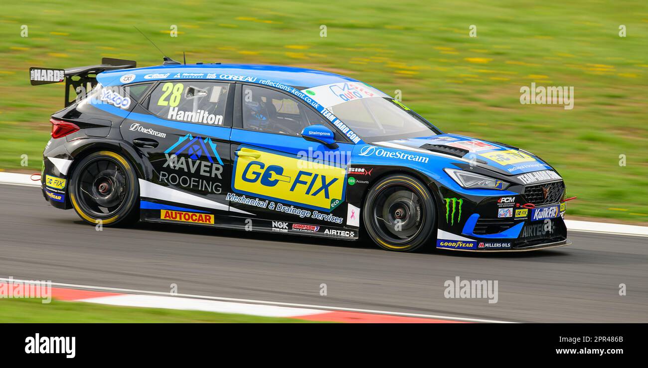 British touring car number 28 driven by nicolas hamilton hires stock photography and images Alamy