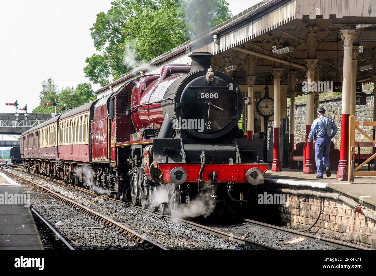 5690 Leander on the ELR Stock Photo