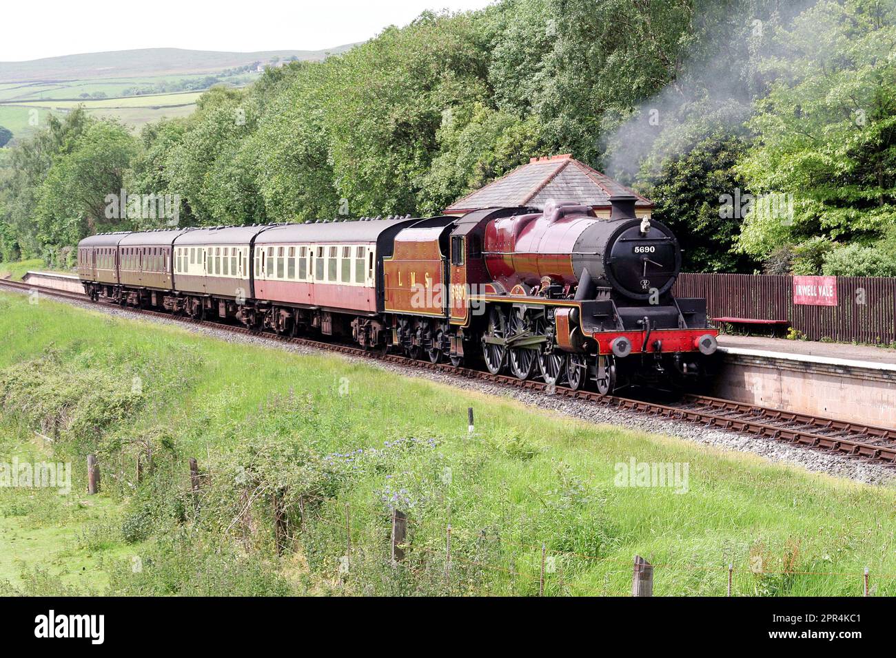 5690 Leander on the ELR Stock Photo