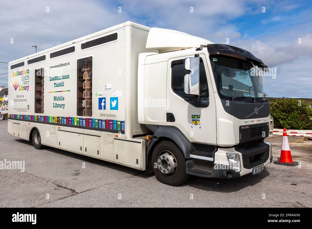 Mobile Library Kerry County Council Ireland Stock Photo