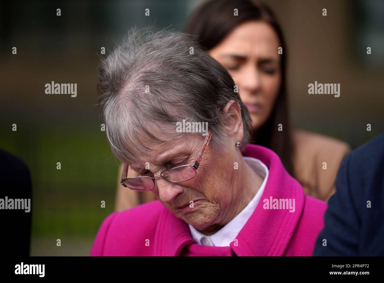 Patsy Kelly Instagram Patsy Kelly's widow Teresa outside the Police Ombudsman Office in ...