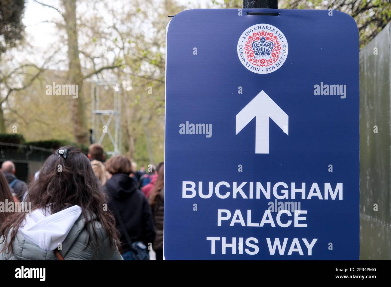 Green Park, London, UK. 26th April 2023. Coronation of King Charles III