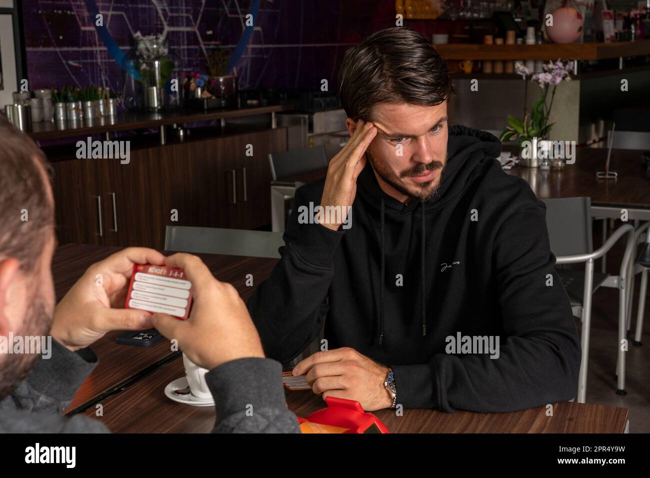 EINDHOVEN, NETHERLANDS - SEPTEMBER 19: Marco van Ginkel during a photoshoot  for Elf Voetbal on September 19, 2022 in Eindhoven, Netherlands (Photo by  Stock Photo - Alamy