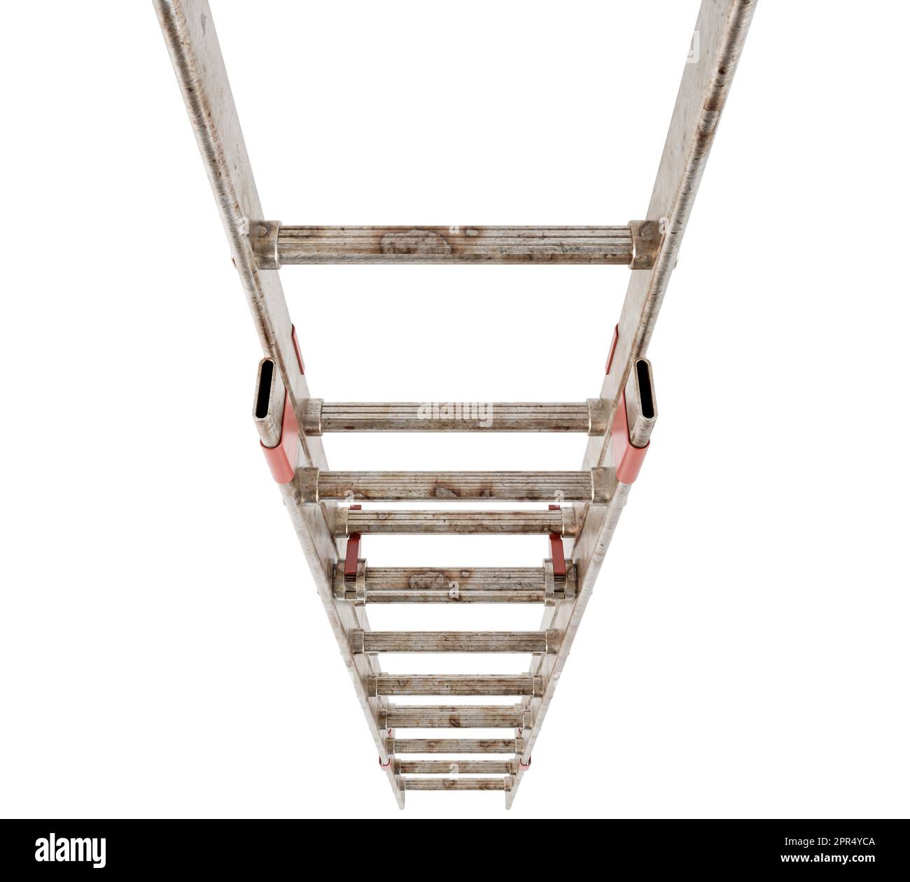 Extendable ladder Cut Out Stock Images & Pictures - Alamy