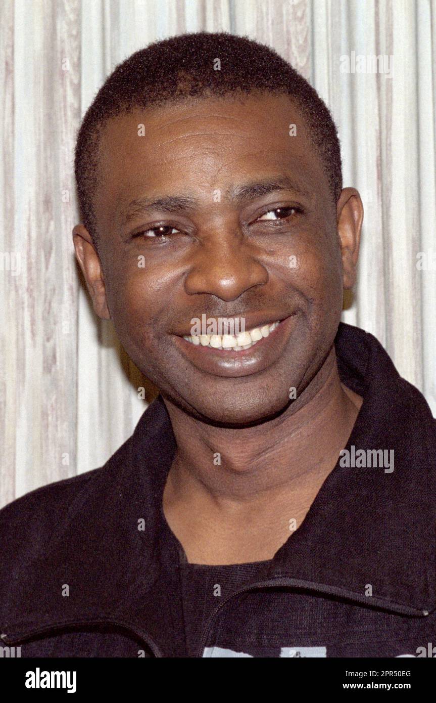 Italy Sanremo 2000-02-18: Youssou N'Dour during the photo session Stock Photo