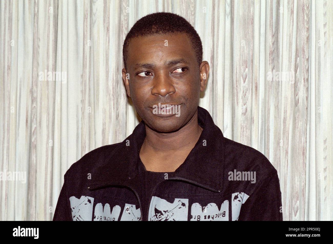 Italy Sanremo 2000-02-18: Youssou N'Dour during the photo session Stock Photo