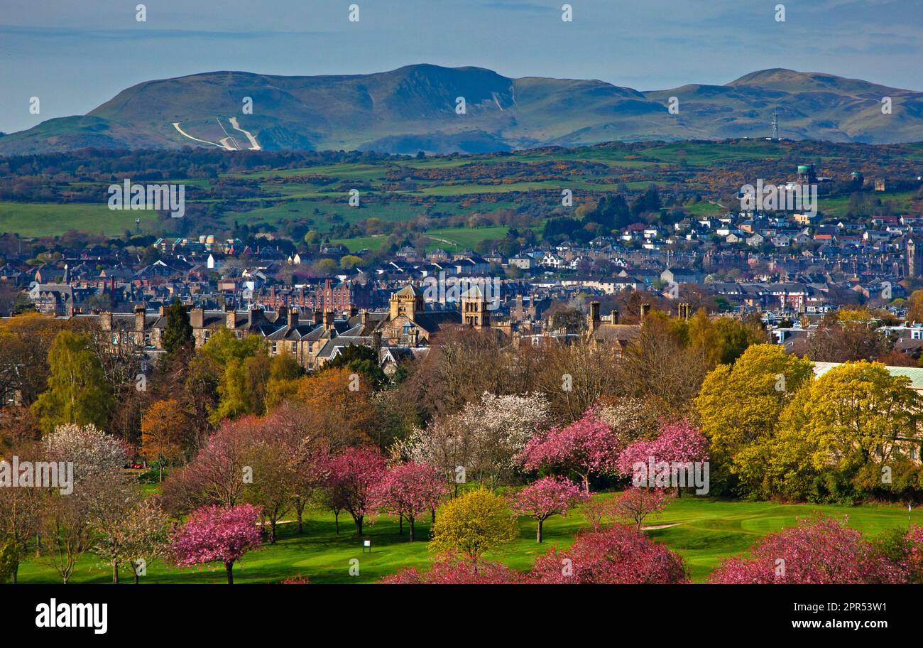 Edinburgh, Scotland, UK. 26 April 2023. Prestonfield golf course in the
