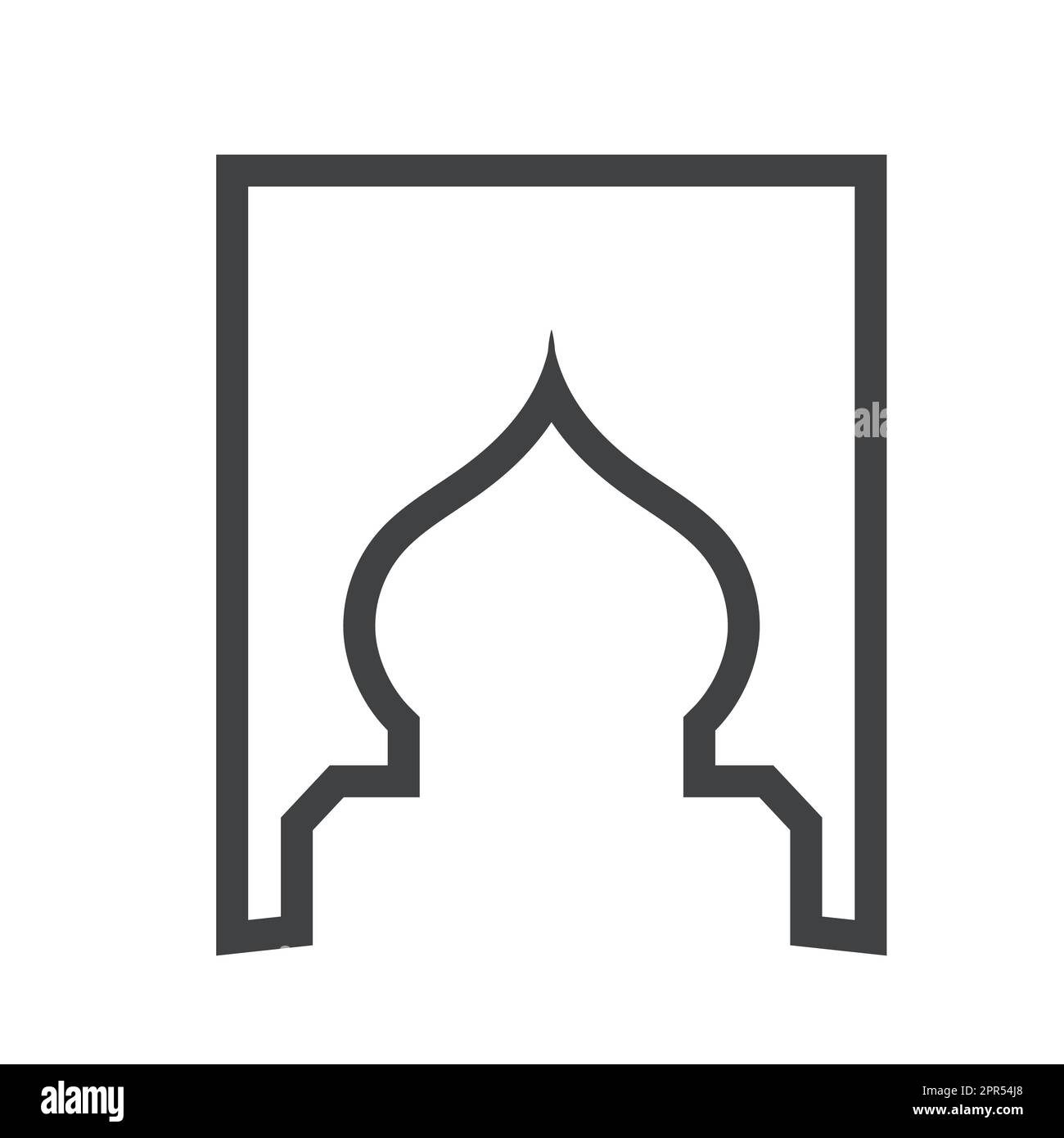 Mosque Window Vector Icon Stock Vector Image & Art - Alamy