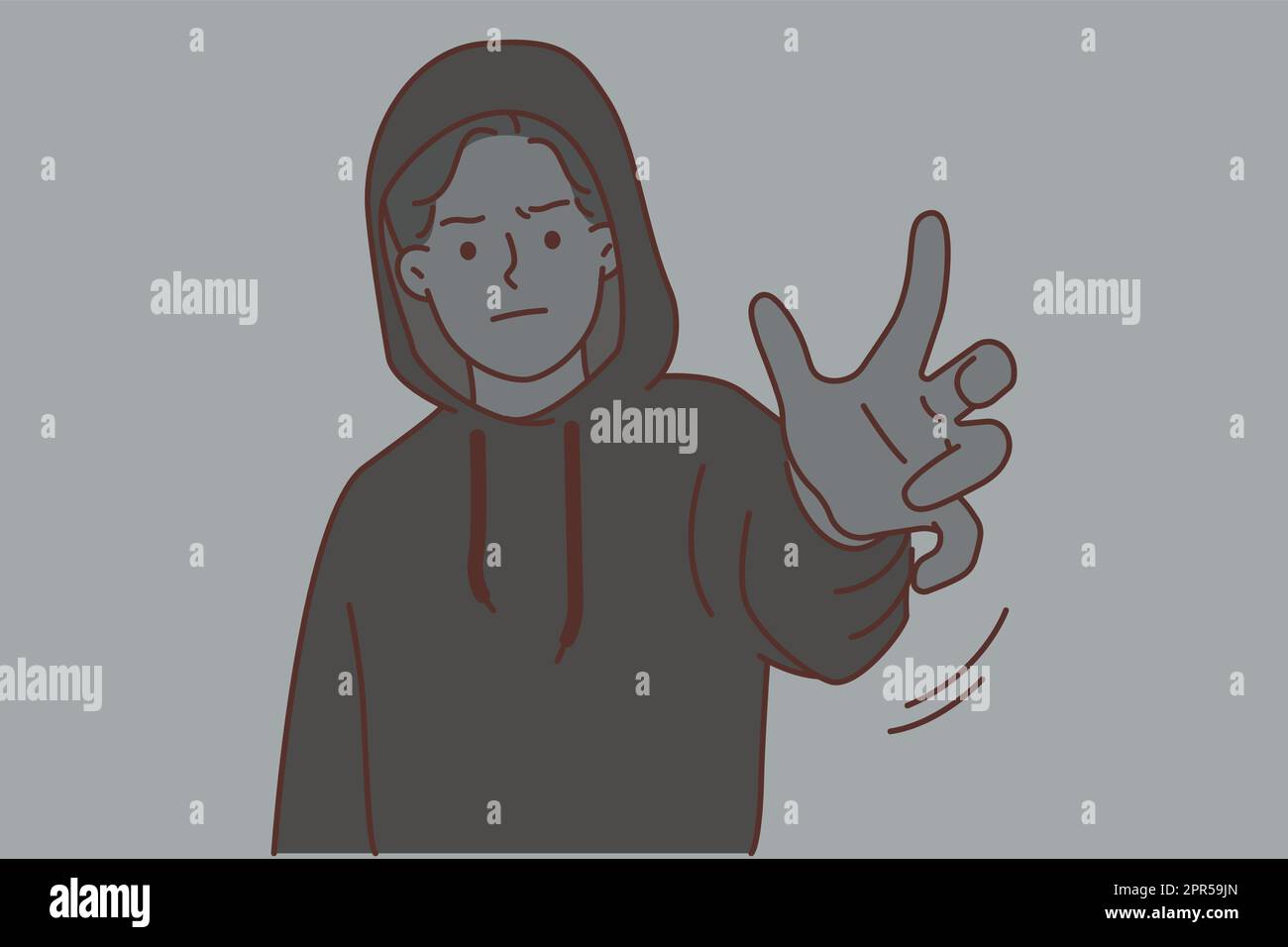 Suspicious hoodie hood hi-res stock photography and images - Alamy