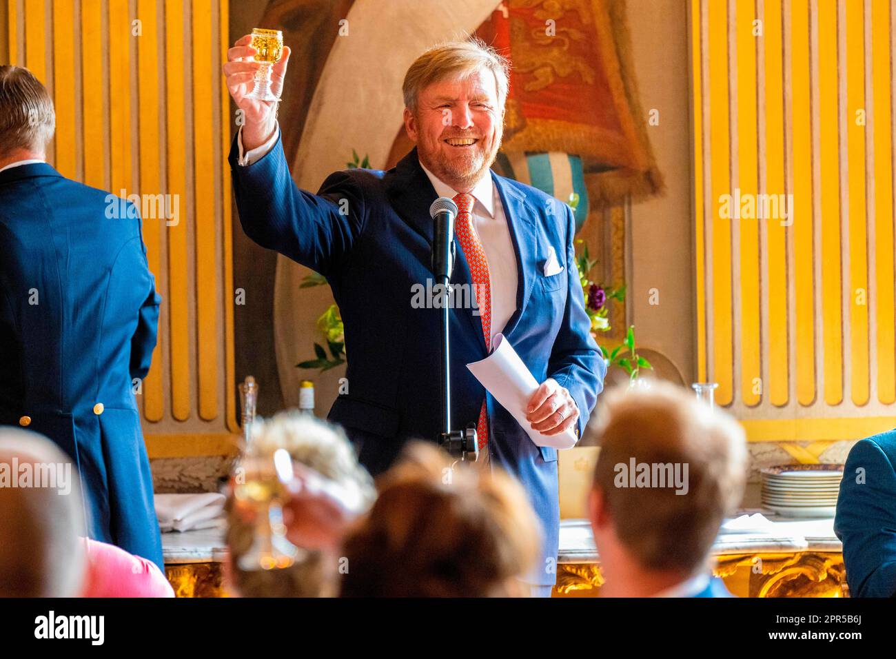 The Hague, Netherlands, April 27, 2023, King Willem-Alexander Of The ...