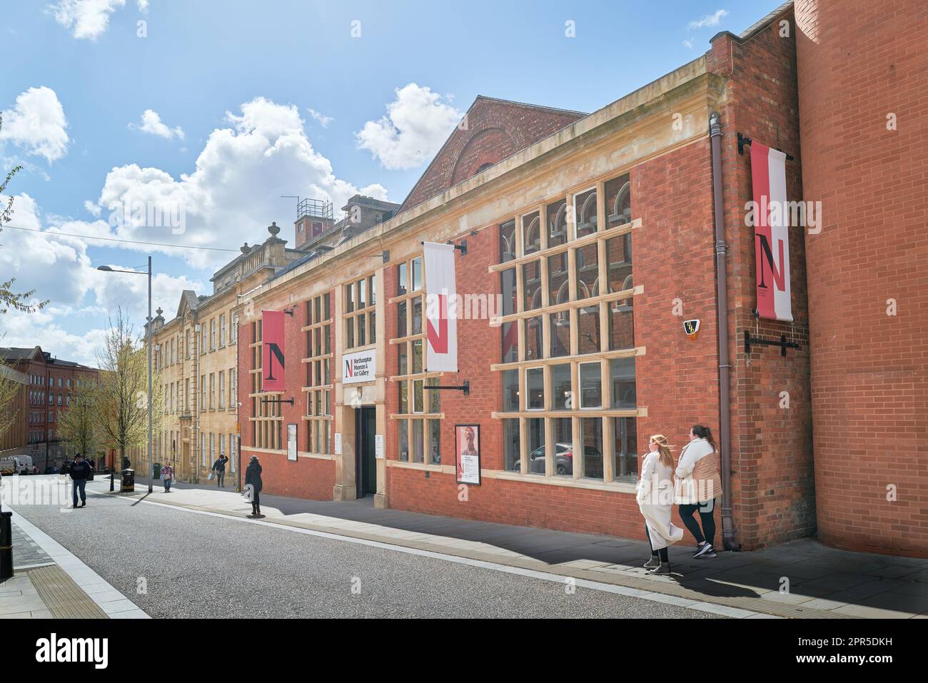 Northampton museum and art gallery, Northampton, England Stock Photo