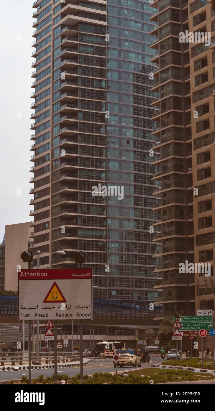 Dubai, UAE- 25042023: Modern city, Dubai city, people walks Stock Photo ...