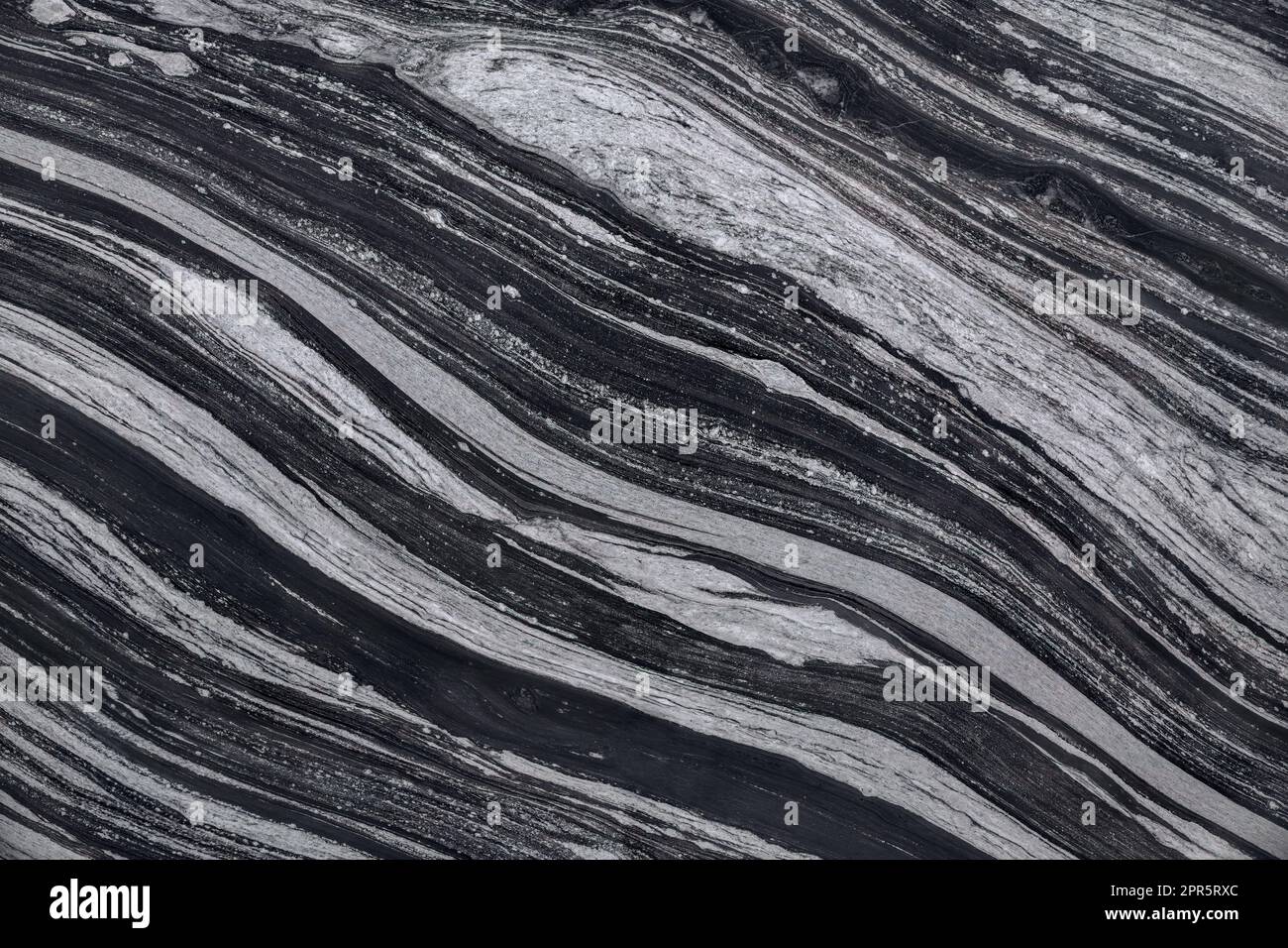 marble texture background black and white natural stone marbled granite Stock Photo