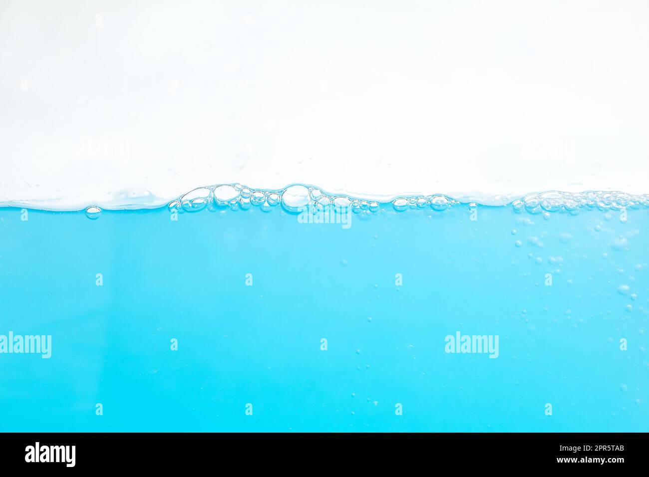 Water Surface Splash and bubbles . on white background Stock Photo Alamy