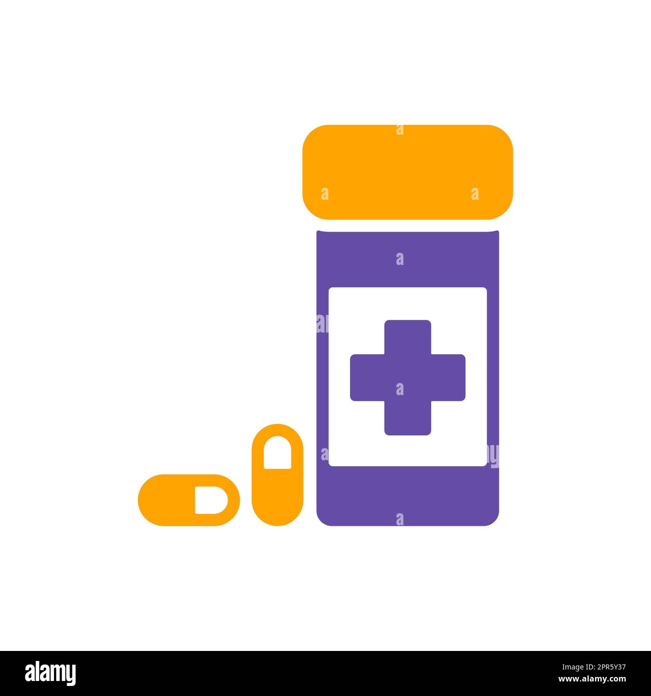 Pills box for pet vector icon. Pet animal sign. Graph symbol for pet and veterinary web site and apps design, logo, app, UI Stock Photo