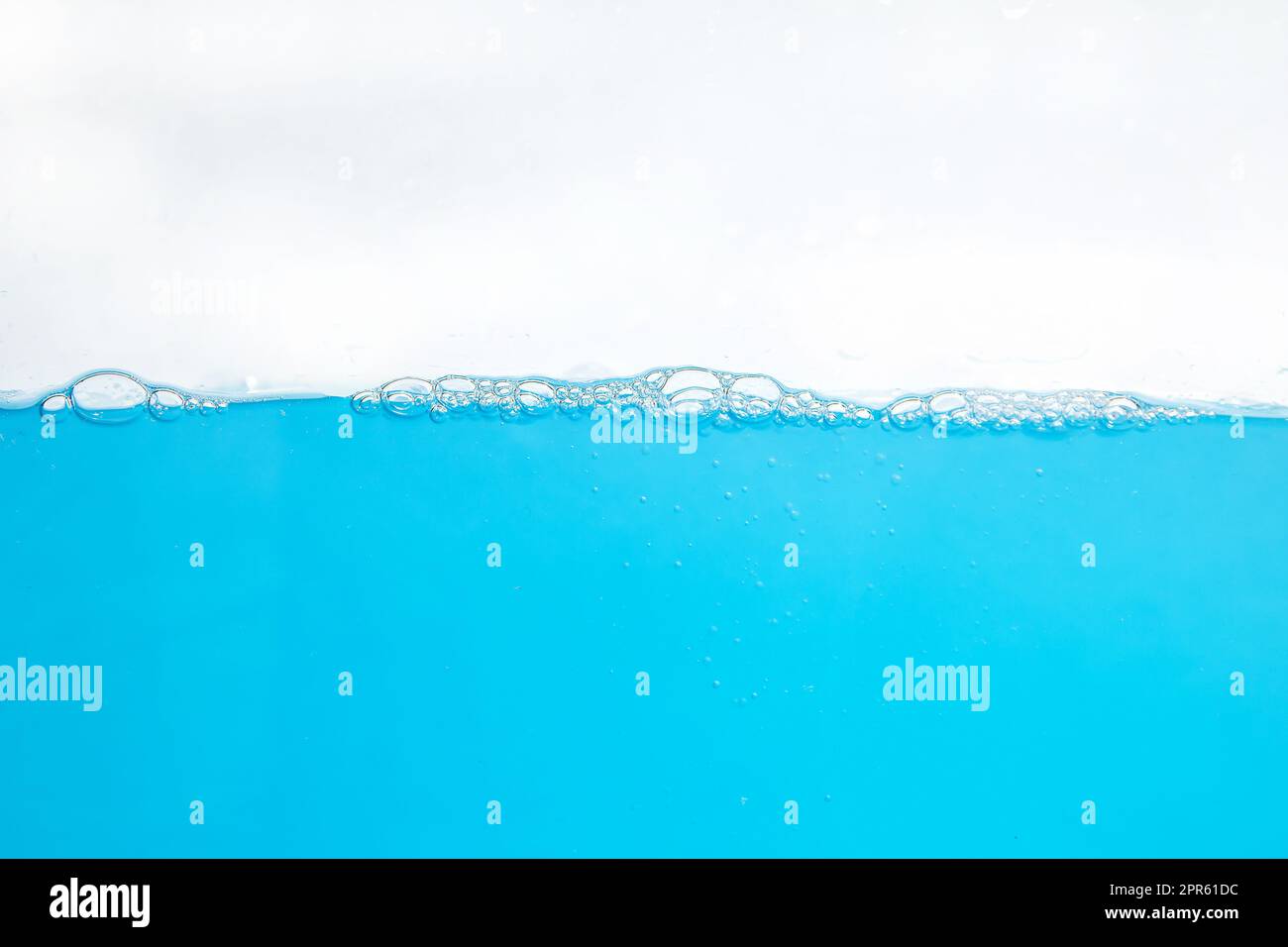 Water Surface Splash and bubbles . on white background Stock Photo Alamy