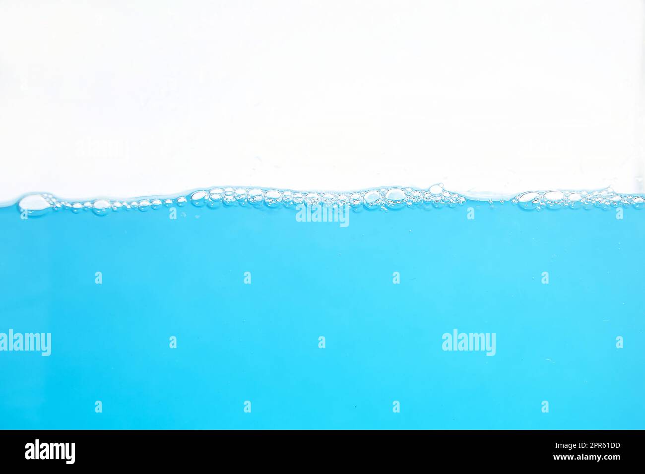 Water Surface Splash and bubbles . on white background Stock Photo Alamy