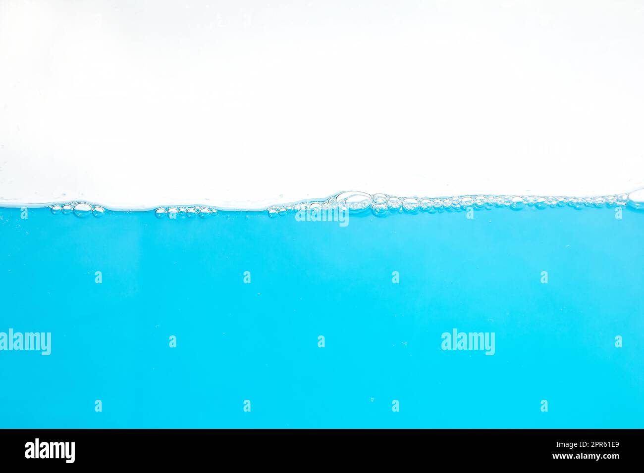 Water Surface Splash and bubbles . on white background Stock Photo Alamy