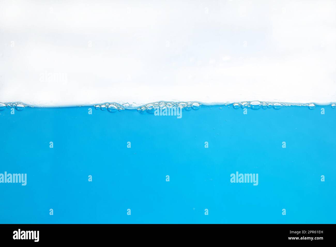 Water Surface Splash and bubbles . on white background Stock Photo Alamy