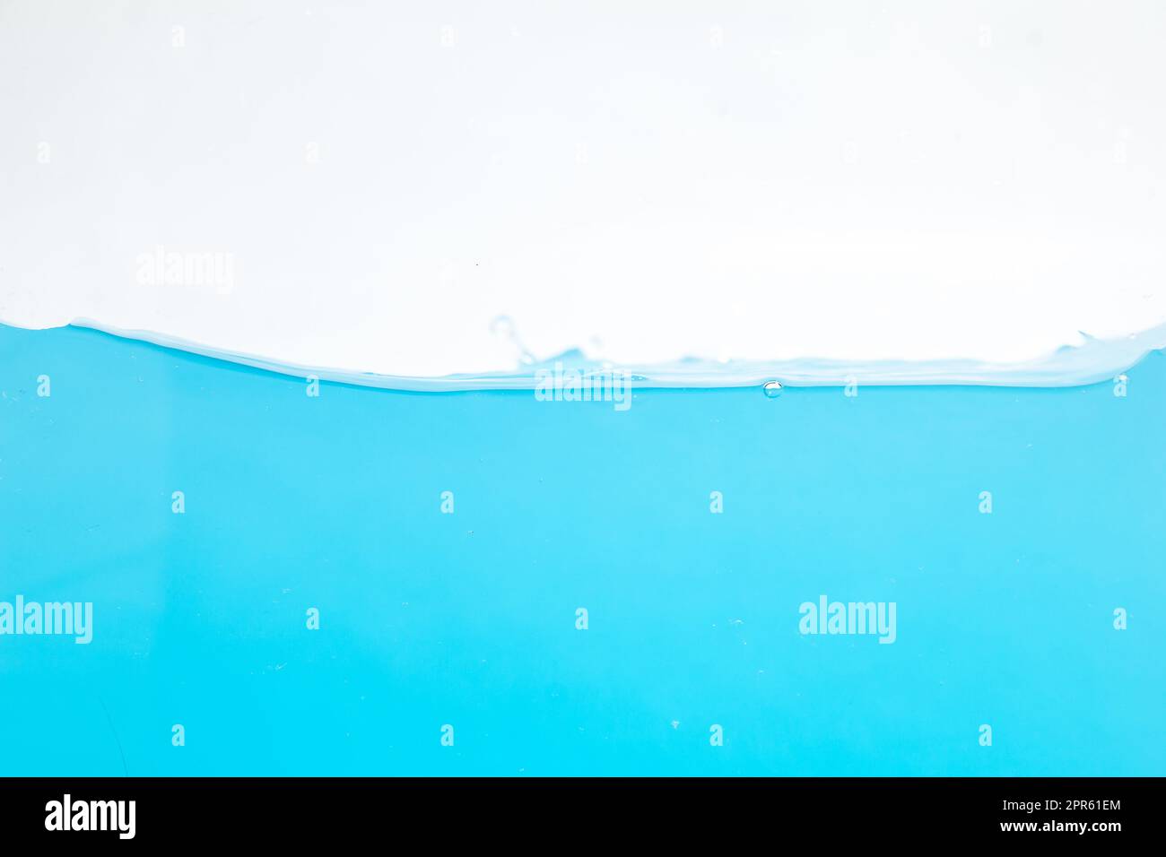 Water Surface Splash and bubbles . on white background Stock Photo Alamy