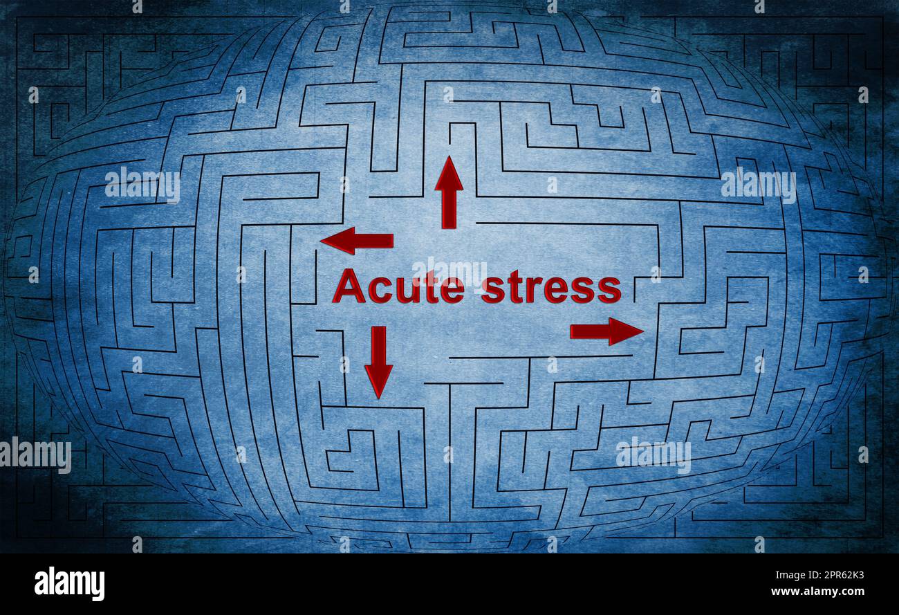 Acute stress Stock Photo
