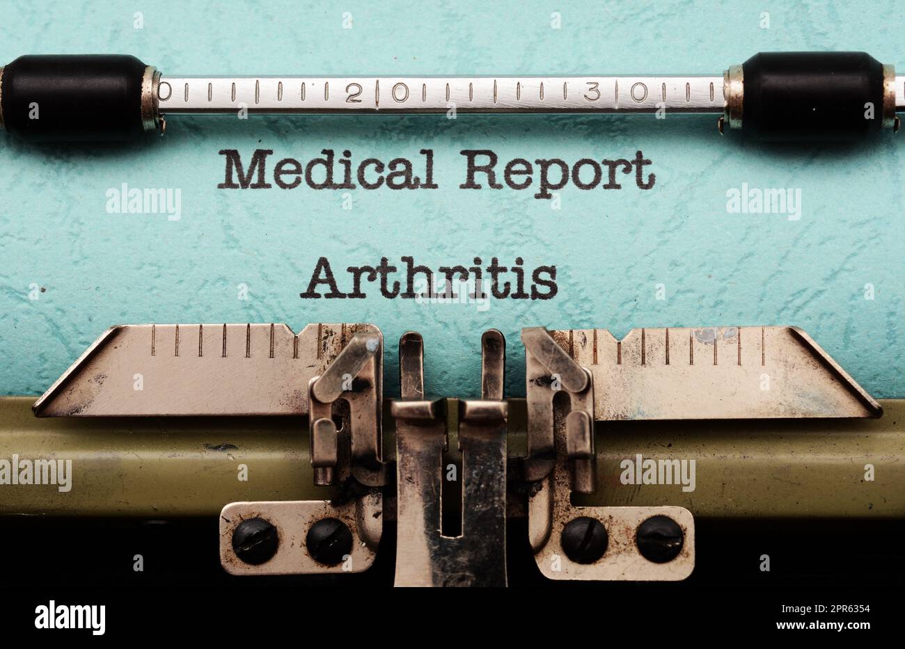 Medical report Arthritis Stock Photo Alamy