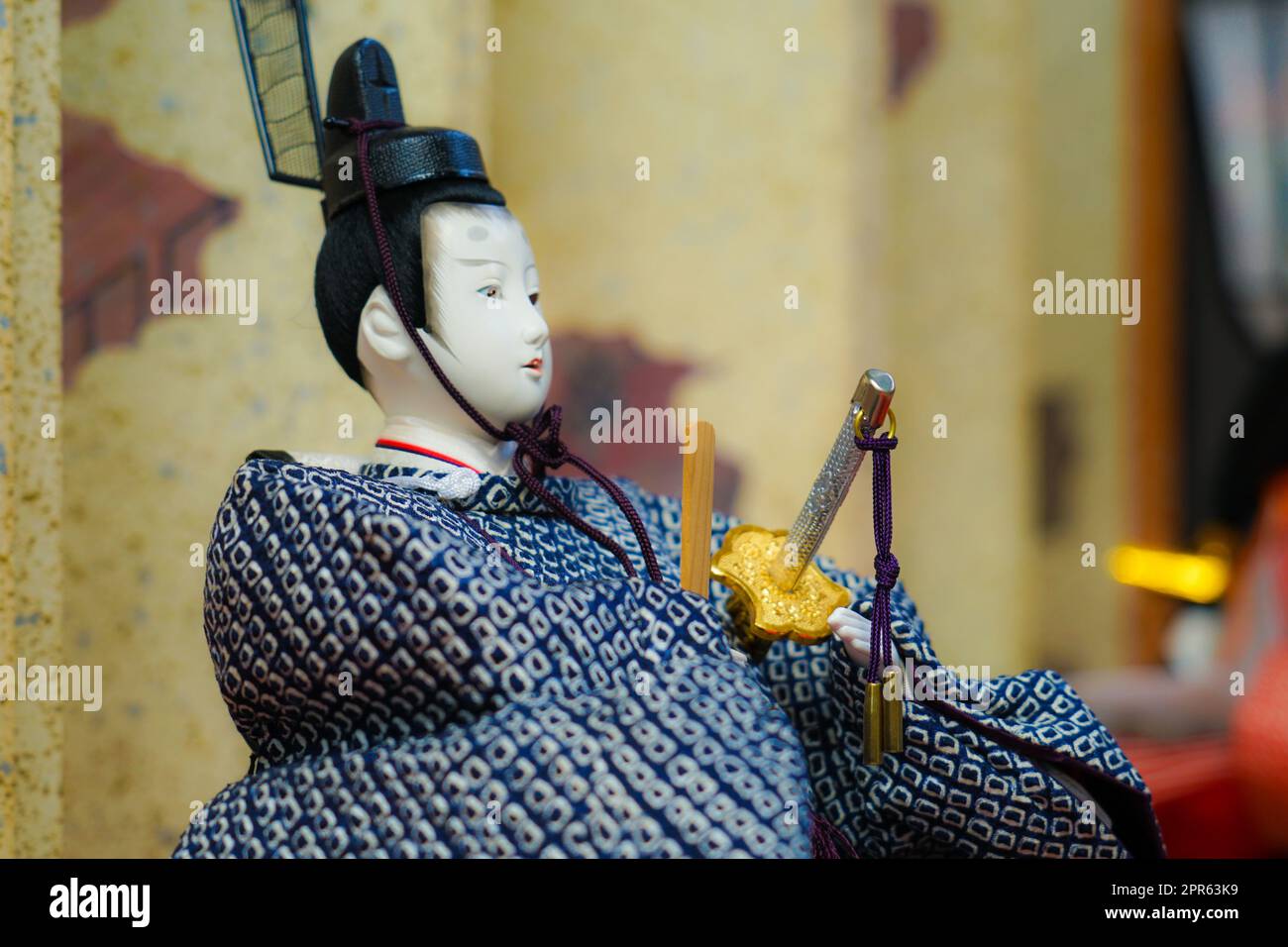 Doll Festival of tiers (Japanese culture) Stock Photo