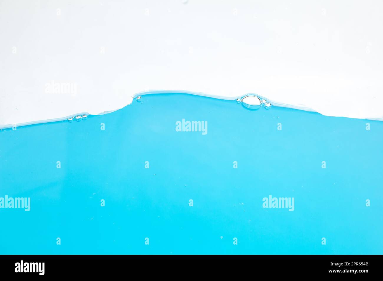 Water Surface Splash and bubbles . on white background Stock Photo Alamy