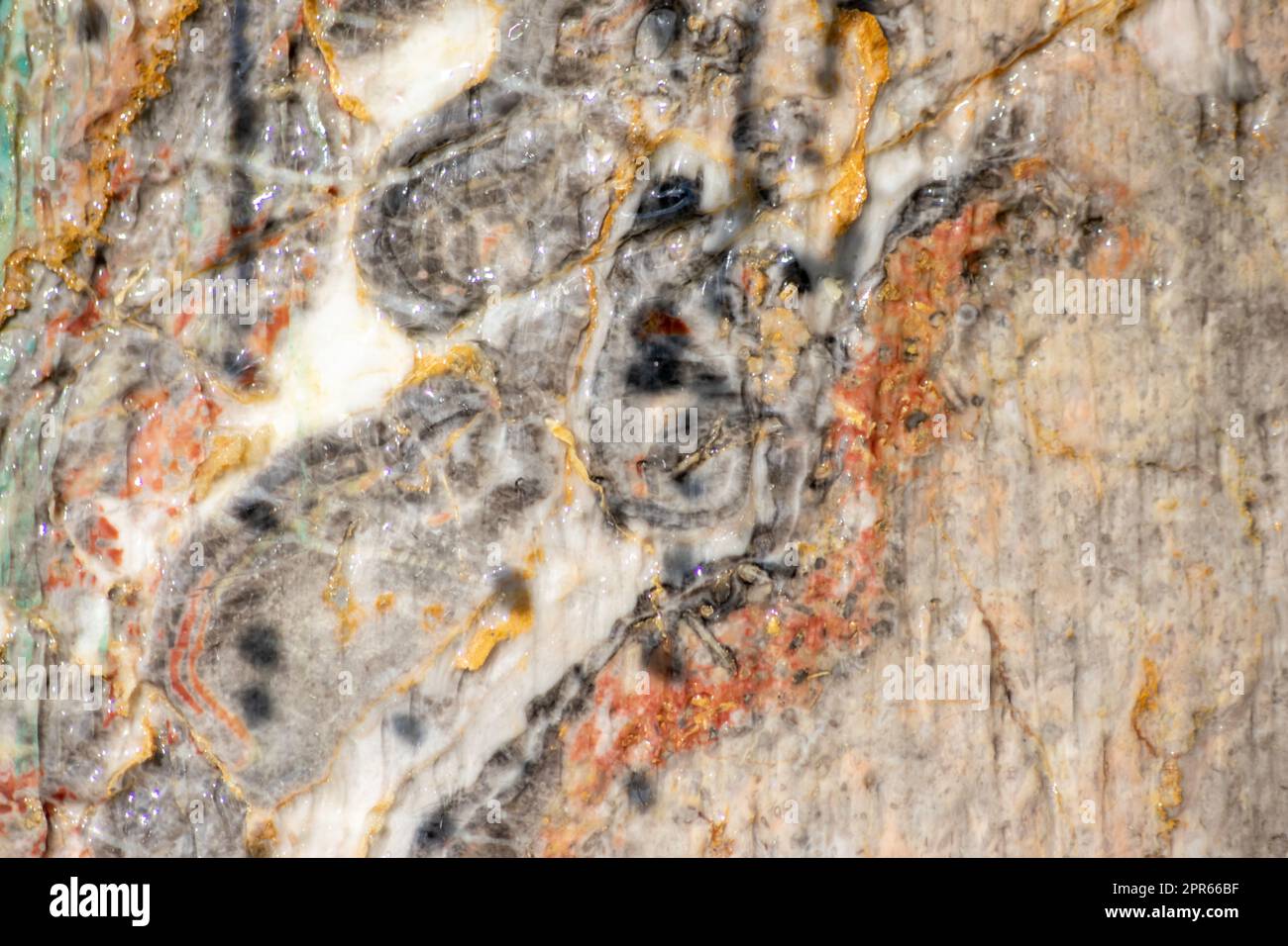 Natural marble texture and marble background with macro details of mineral stone material for luxury flooring and elegant marble interior design for bath and garden floor shows detailed marble surface Stock Photo