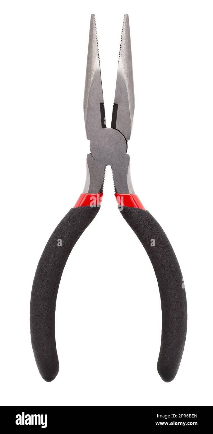 Pliers isolated on white background. Stock Photo