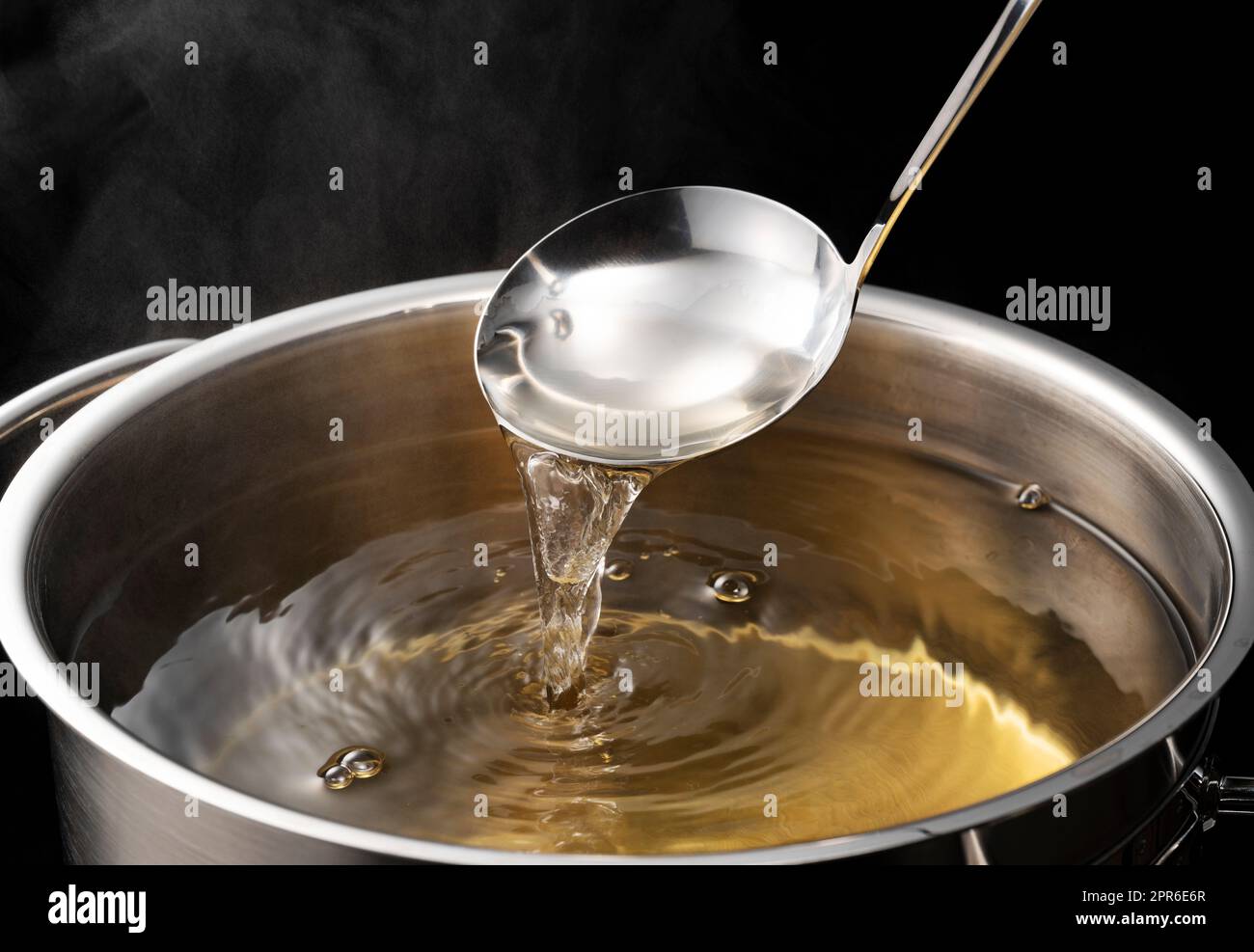 Dashi, soup stock, and the basics of Japanese cuisine Stock Photo